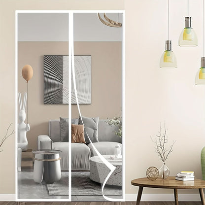 Magnetic Door Curtain for Insect Protection