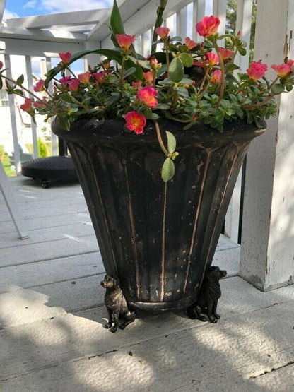 Set of Decorative Plant Holders in Animal Design