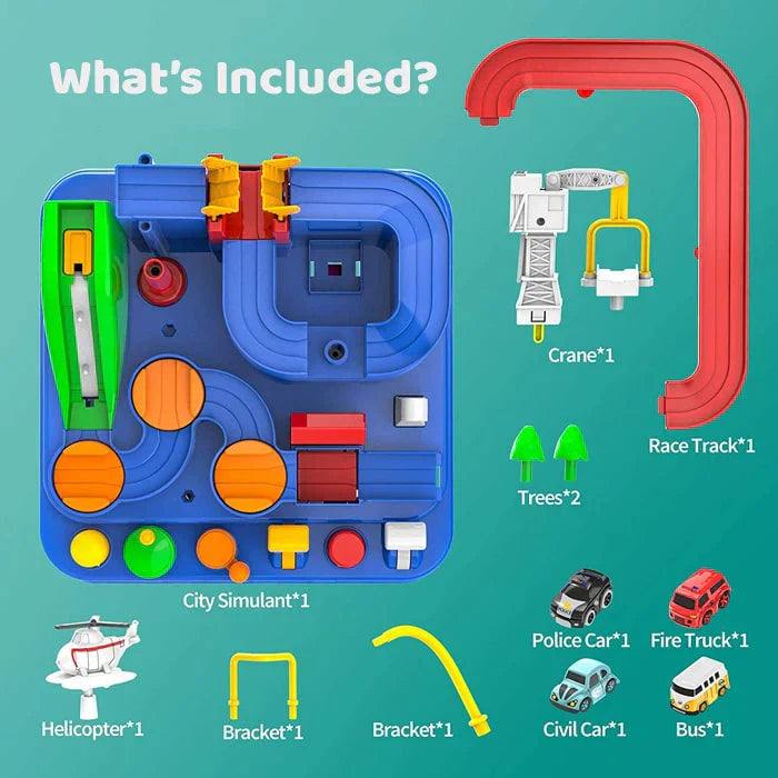 Adventure Rescue Vehicle Playset – Educational Toy for Toddlers