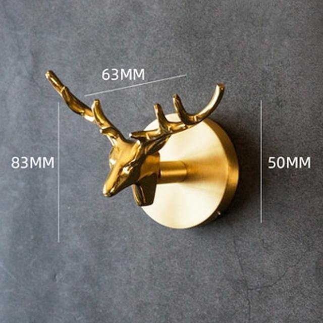 Stunning Brass Animal Hooks for Instant Wall Organization