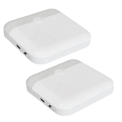 Square LED Lamp with Motion Sensor and Type-C Charging