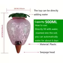 Automatic Plant Drip Irrigation Dispenser Set | 2 Pieces | 500 ml