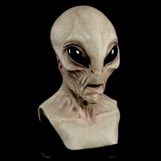 Realistic Halloween Costume Accessory - Alien Mask