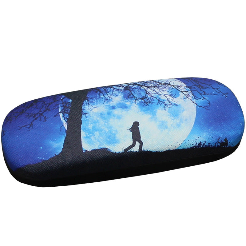 Eyewear Case with Abstract Design