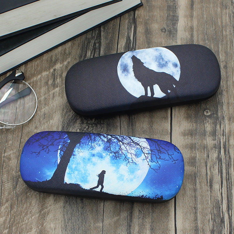 Eyewear Case with Abstract Design