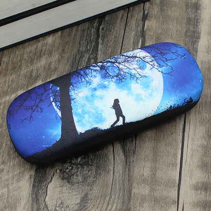 Eyewear Case with Abstract Design