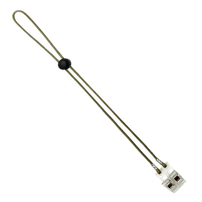Eyewear Retainer with Locking Clips - Adjustable Design