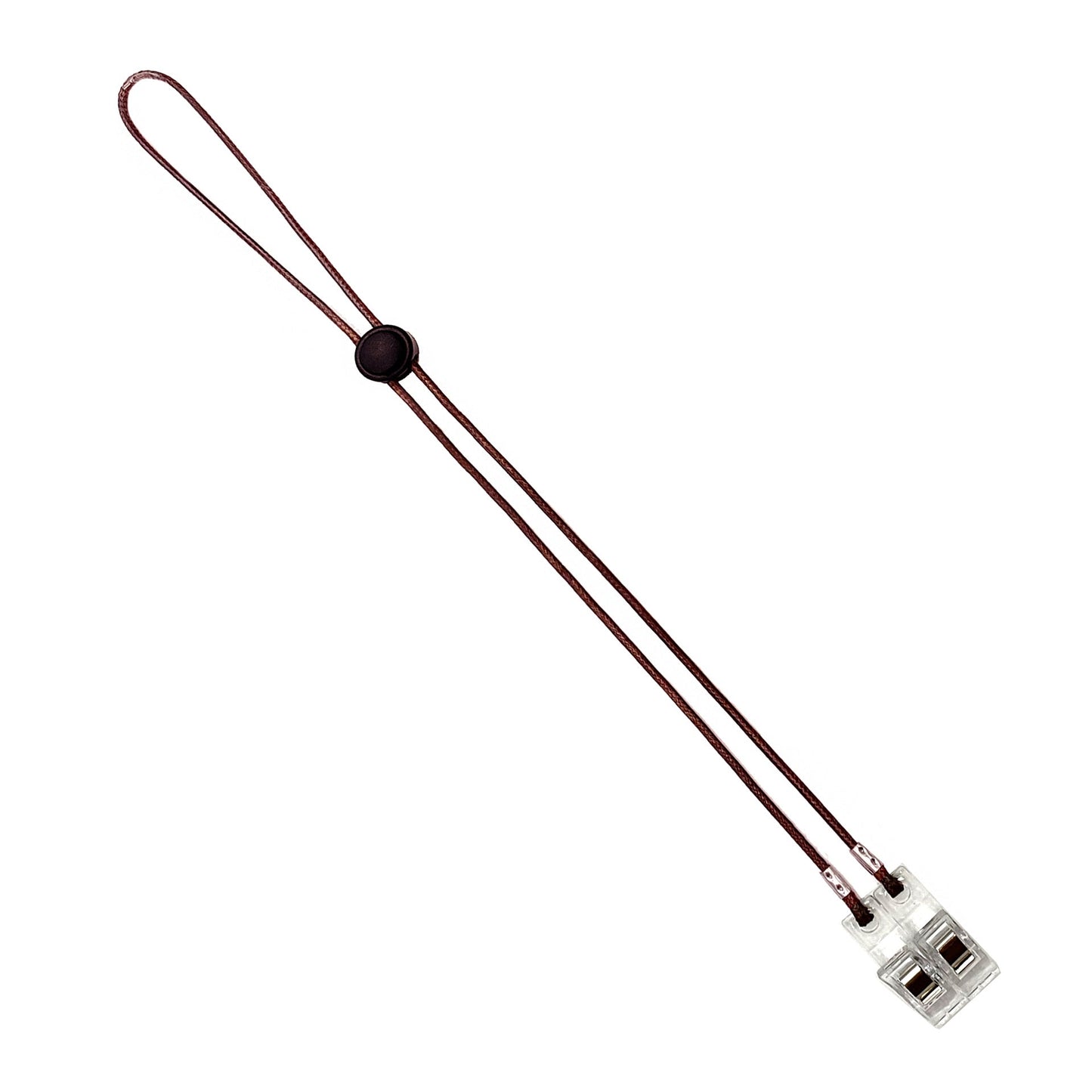 Eyewear Retainer with Adjustable Fit and Security Toggle