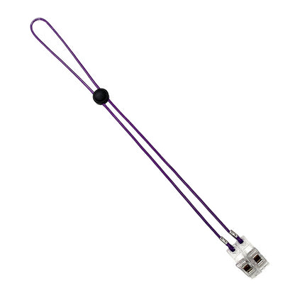 Eyewear Retainer with Adjustable Fit and Security Toggle