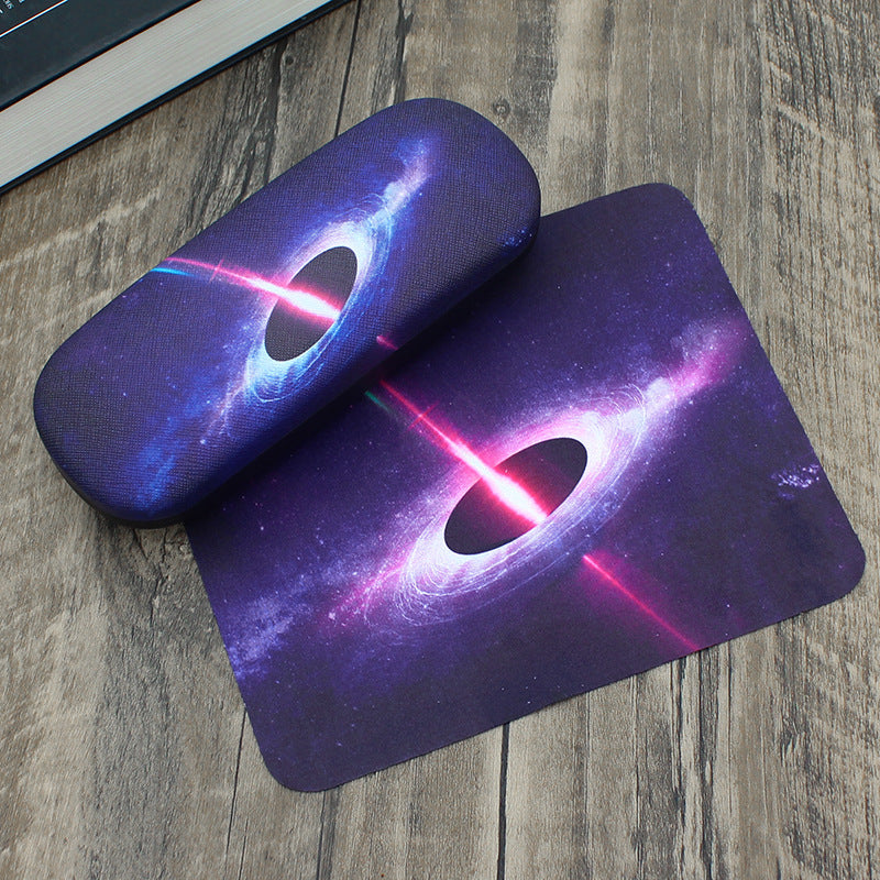 Eyewear Case with Abstract Design