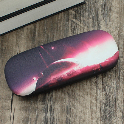 Eyewear Case with Abstract Design