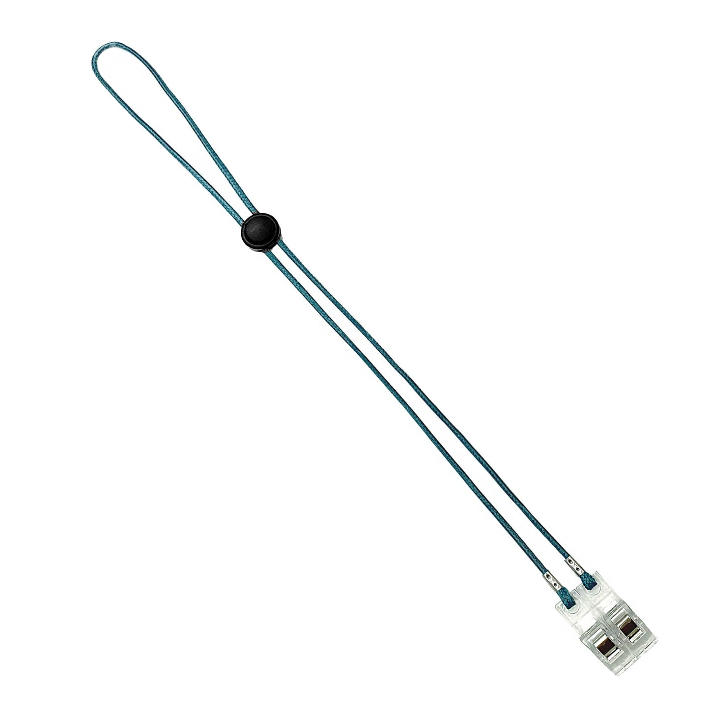 Eyewear Retainer with Locking Clips - Adjustable Design