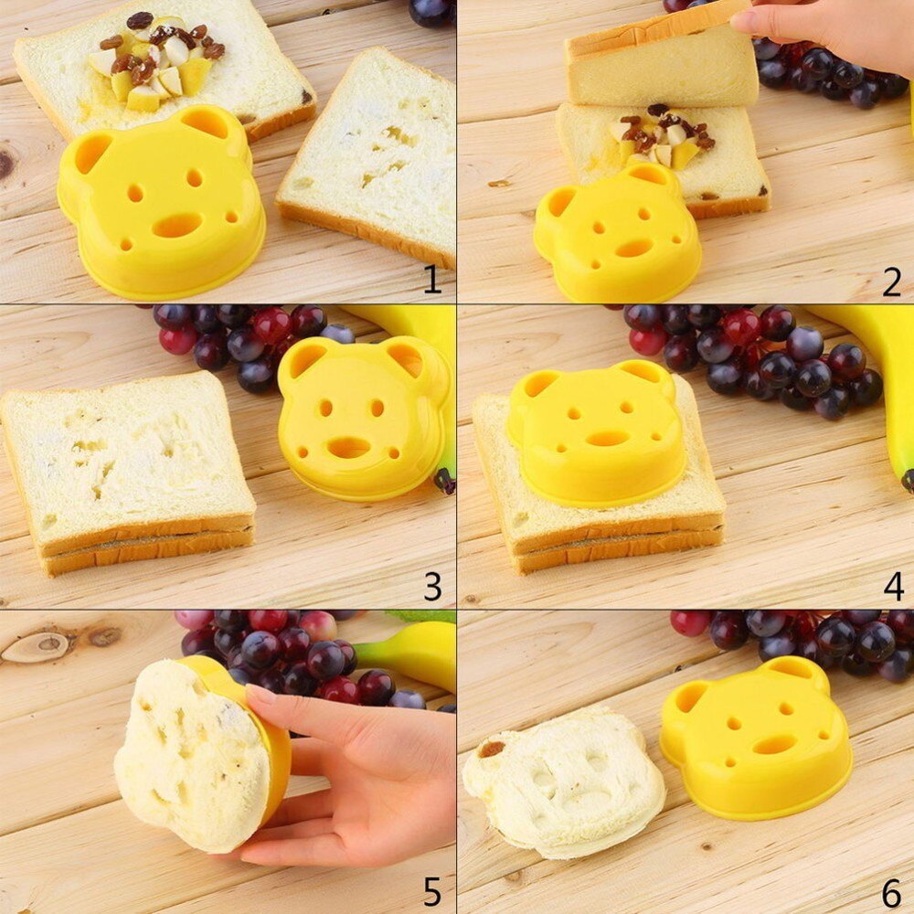 3+3 FREE | FunBites – Instantly Transform Sandwiches into Fun, Veggie Shapes