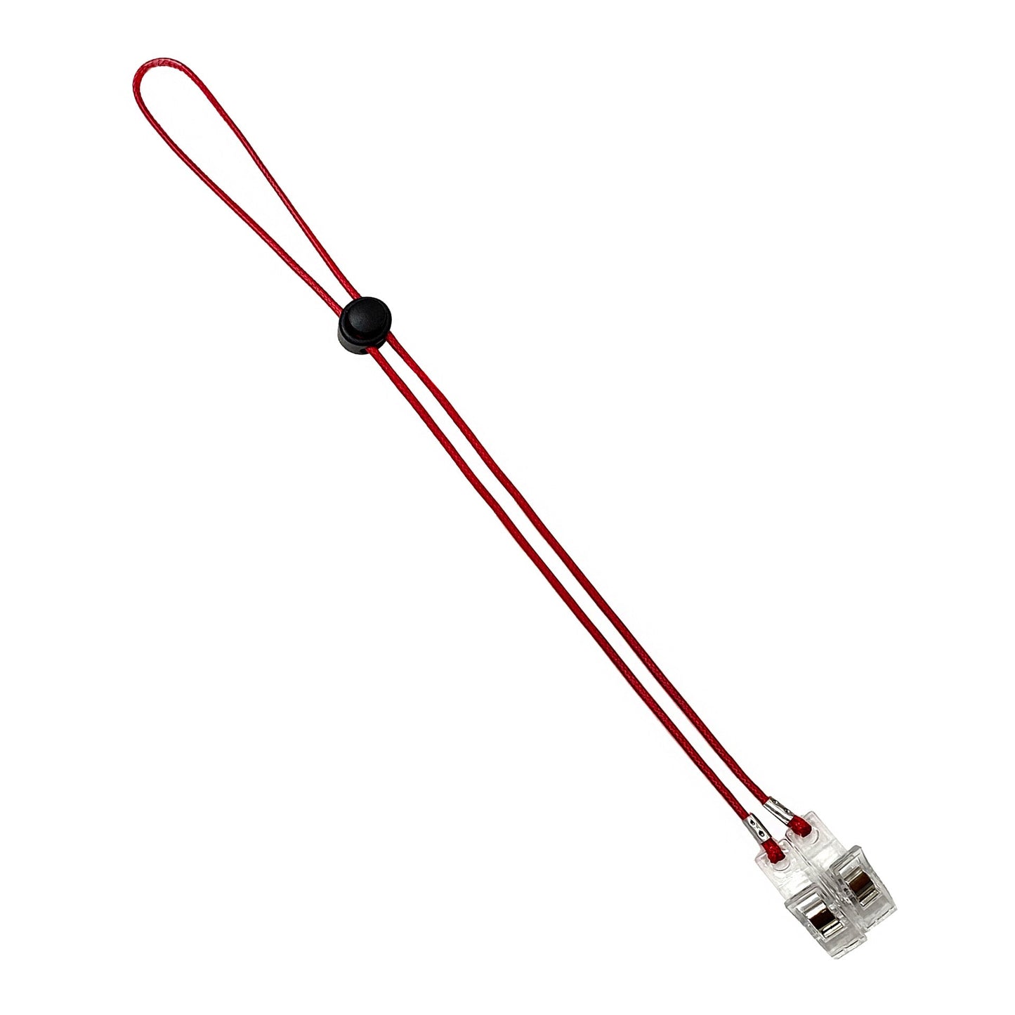 Eyewear Retainer with Adjustable Fit and Security Toggle