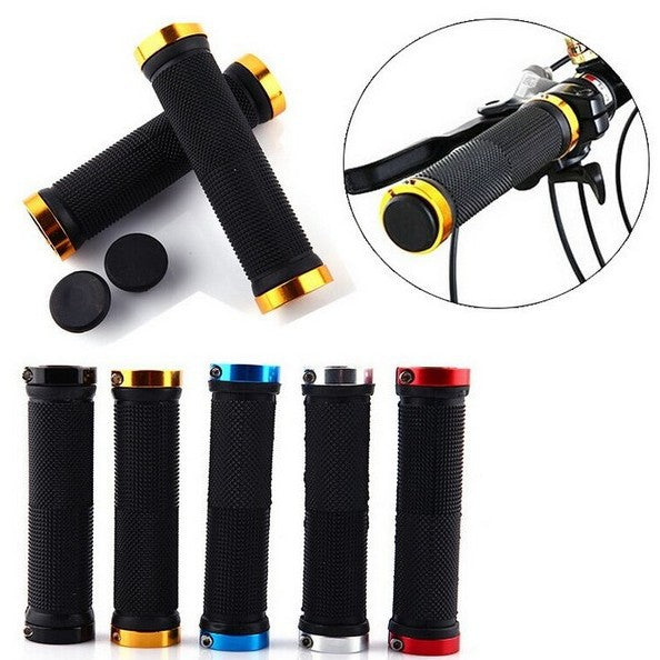 Ergonomic Bicycle Handlebar Grips with Adjustable Features
