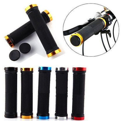 Ergonomic Bicycle Handlebar Grips with Adjustable Features