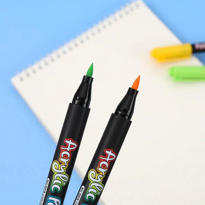 Buy 6 Get 6 Free | Colorful Acrylic Marker Set - Last Day Discount