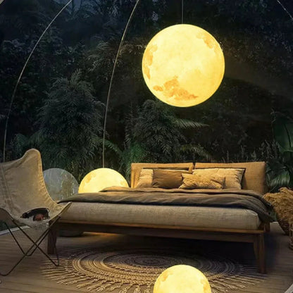 Solar LED Garden Sphere Lights – Remote-Controlled Outdoor Illumination