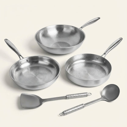 Titanium Kitchen Cookware Collection – Non-Stick Pots and Pans