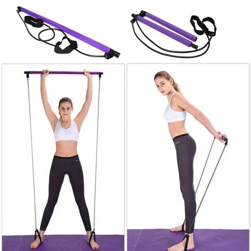 Portable Pilates Bar for Total Body Workouts