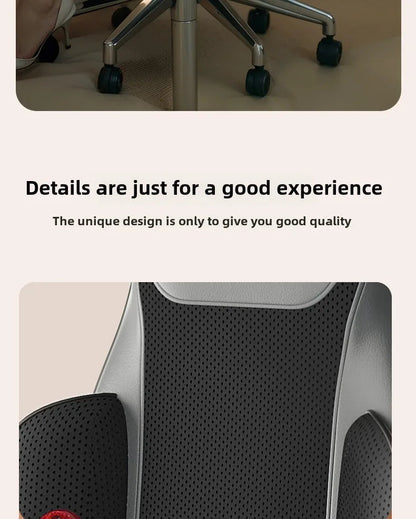 Heat-Enhanced Massage Cushion – Full Body Vibration for Office & Car