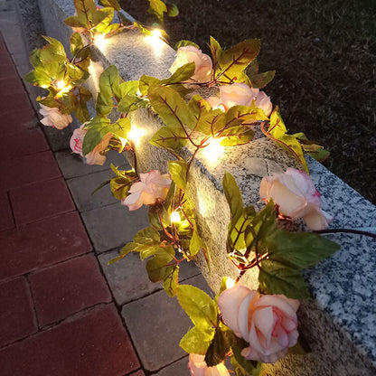 Waterproof LED String Lights for Outdoor Use – Solar-Powered and Shockproof