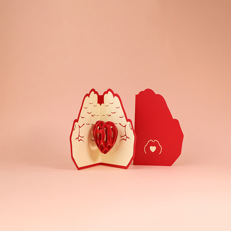 Elegant 3D Floral Pop-Up Card for Mother's Day Gift