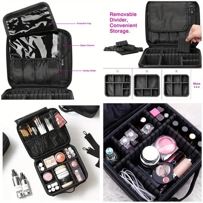 Compact Makeup Organizer for Effortless Travel