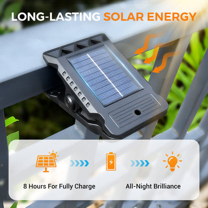 Solar Light Clip – Instantly Brightens Dark Paths for Safety