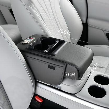 Comfortable Car Seat Organizer and Charger for Long Trips