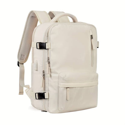 Backpack with Shoe Storage and Various Pockets – Water-Resistant and Comfortable