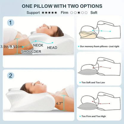 Ergonomic Pillow for Enhanced Sleep Quality