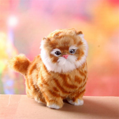 Interactive Electric Plush Kitten - Enchanting Toy for Kids