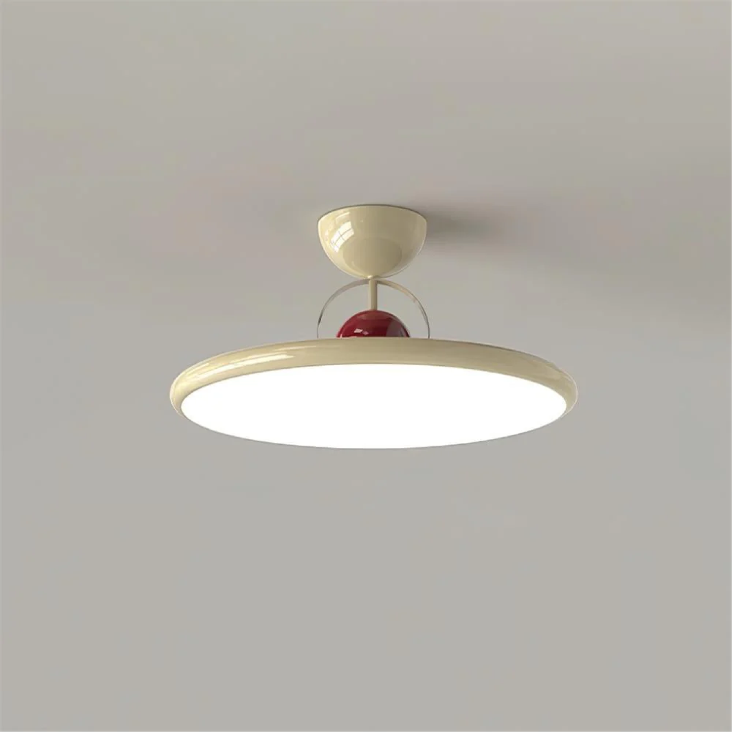 Modern Low Profile Ceiling Fixture - Elegant Flush Mount Light