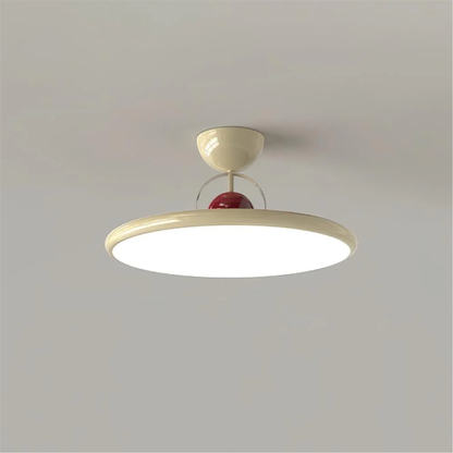 Modern Low Profile Ceiling Fixture - Elegant Flush Mount Light