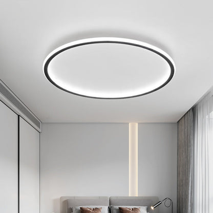 Modern Ceiling Lamp – Round Flush Mount Light for Scandinavian Living Rooms
