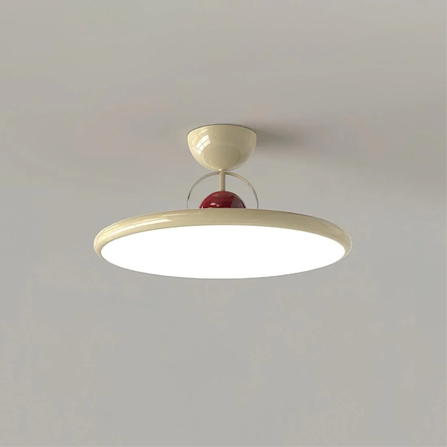 Modern Low Profile Ceiling Fixture - Elegant Flush Mount Light