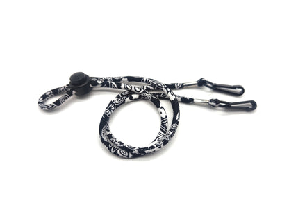 Floral Eyewear Holder with Adjustable Strap