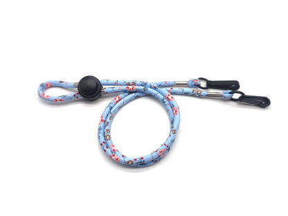 Floral Eyewear Holder with Adjustable Strap