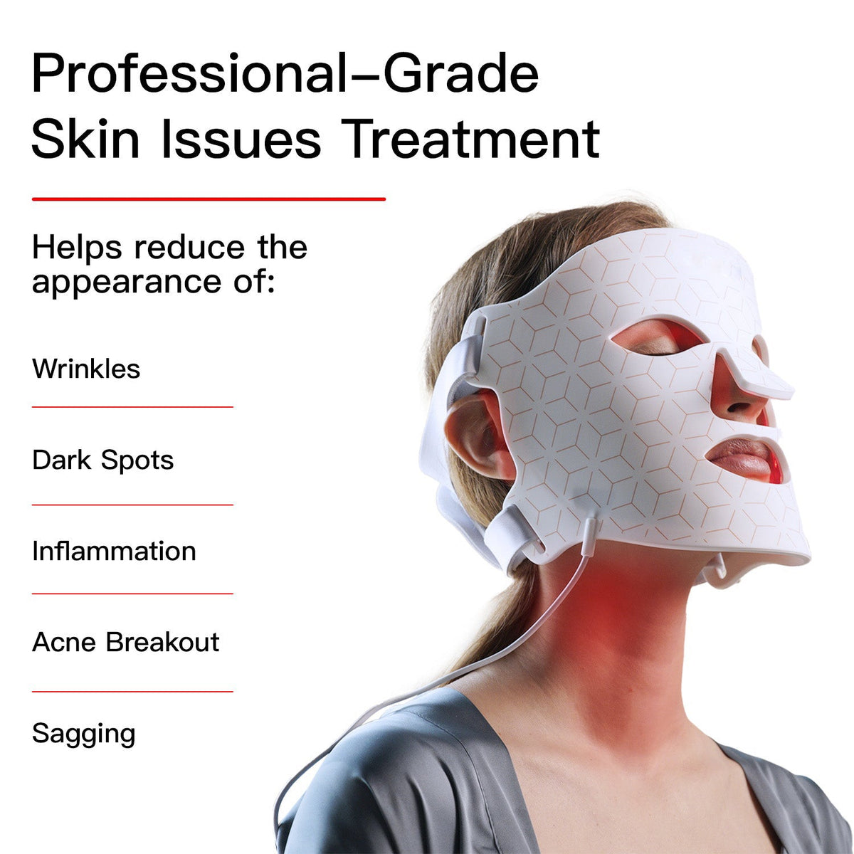 RadiantGlow LED Skin Rejuvenation Mask