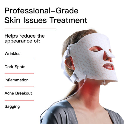 RadiantGlow LED Skin Rejuvenation Mask