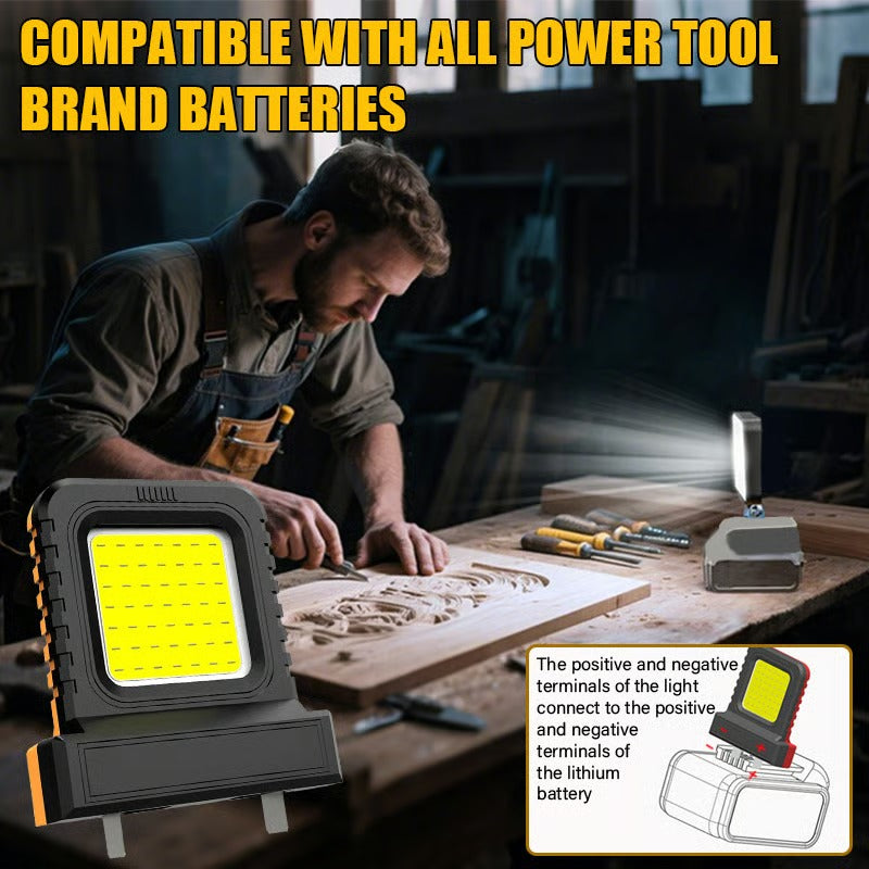 PowerBeam Portable LED Worklight | Compatible with Major Brands
