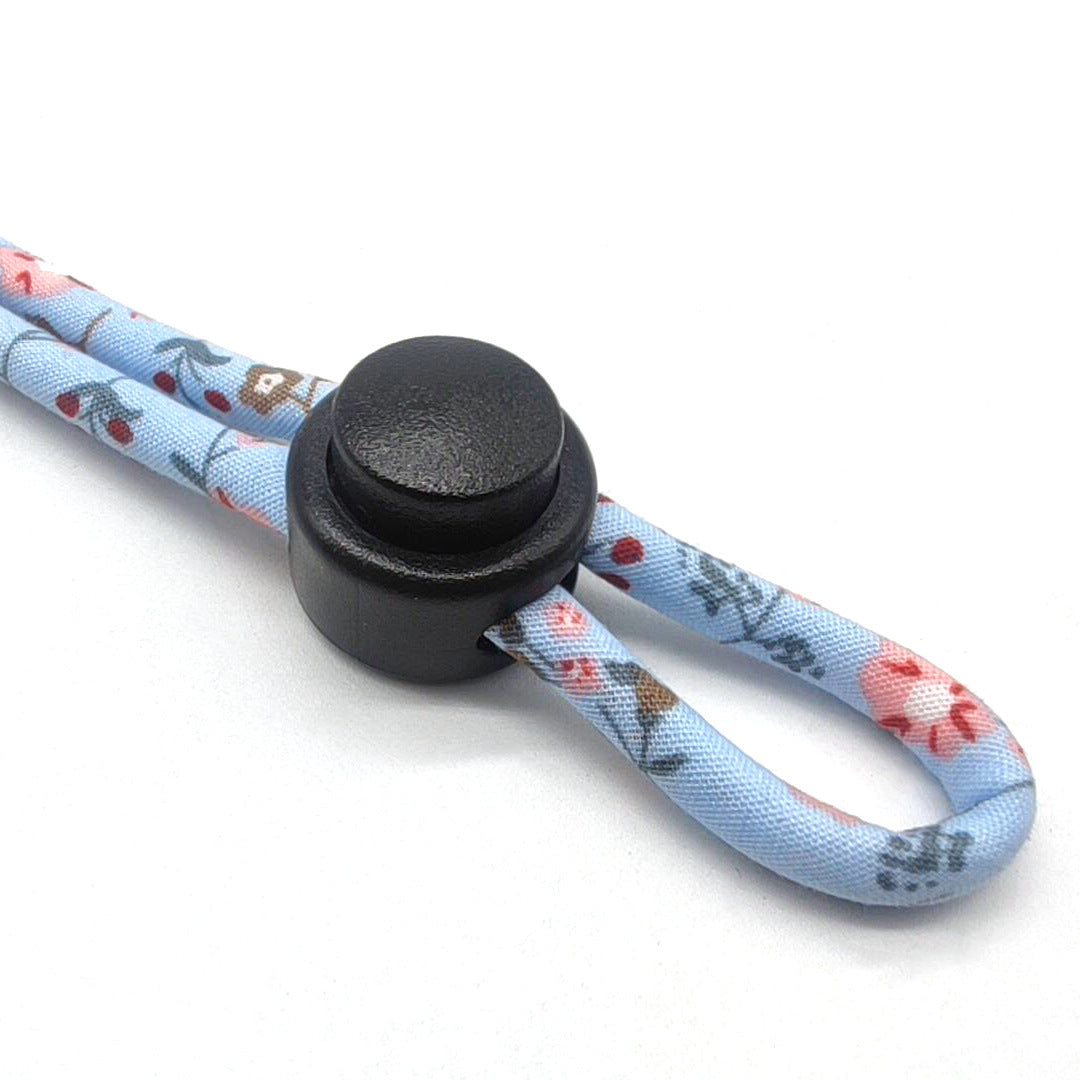 Floral Eyewear Holder with Adjustable Strap