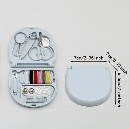 Mini Sewing Travel Kit | Compact & Portable | Includes Basic Sewing Supplies
