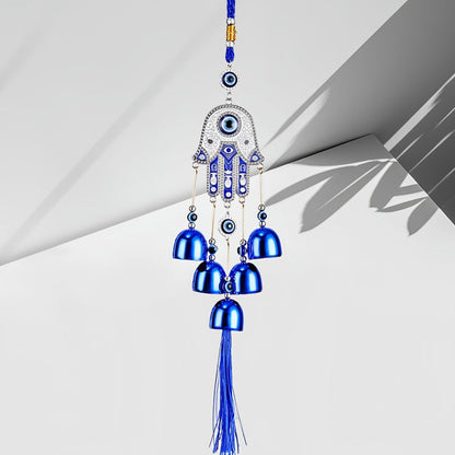 Wind Chime with Nazar Protection Amulet