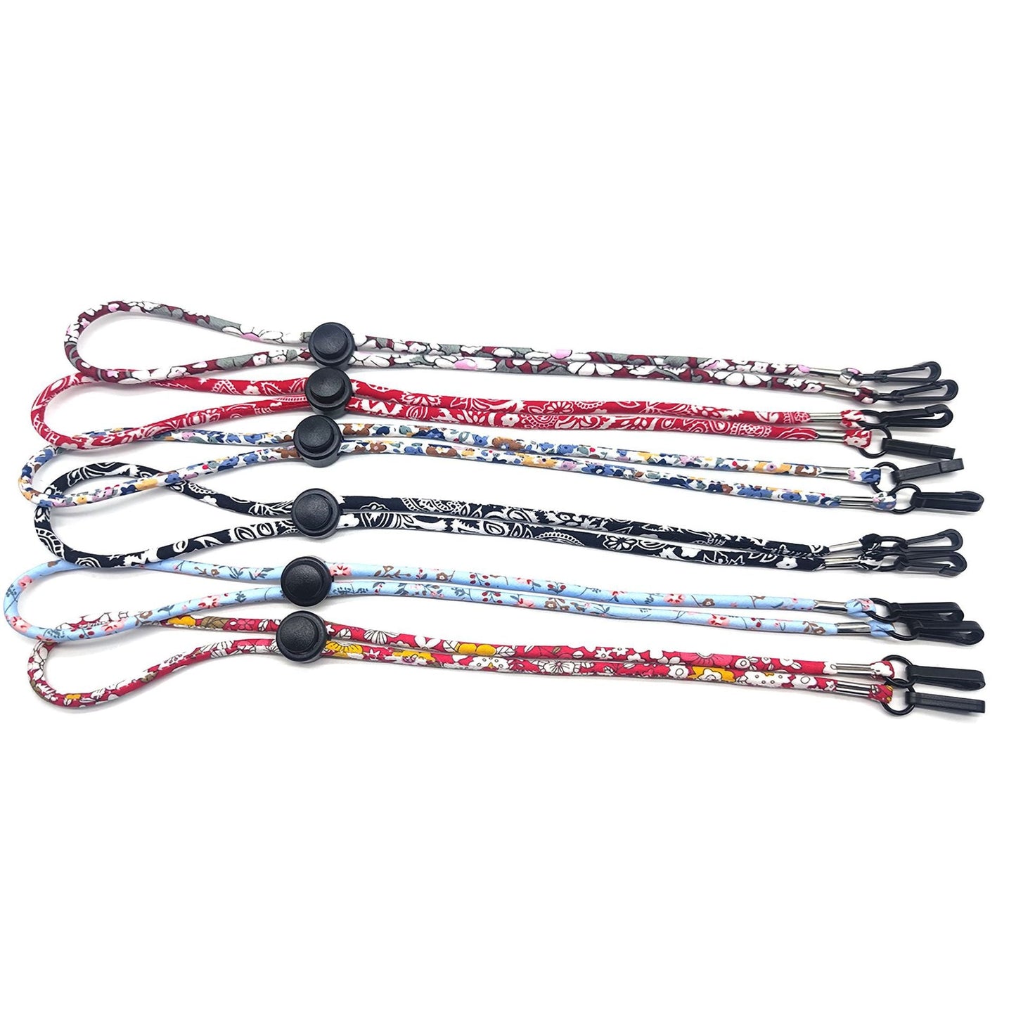 Floral Eyewear Holder with Adjustable Strap