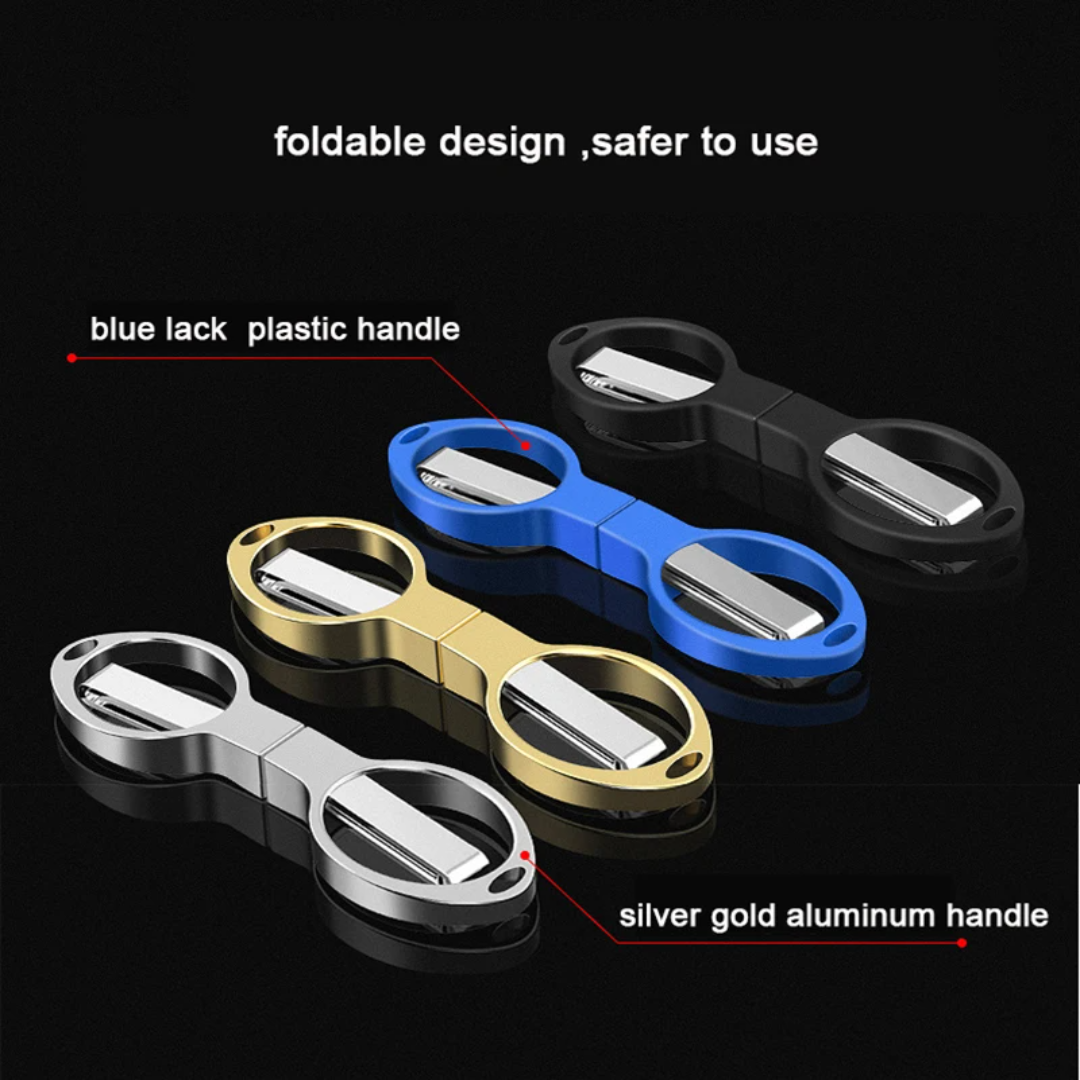 Always Sharp Scissors – Keychain Tool for Convenient Access