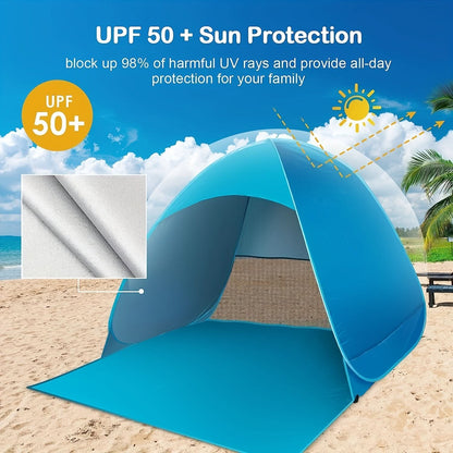 Beach Tent – Portable Pop Up Shelter for Sun Protection