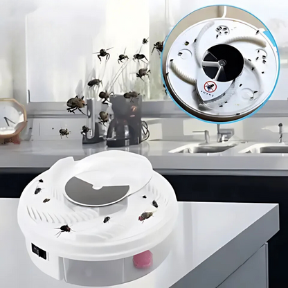 Silent Electric Fly Trap: Discreet Pest Control Solution
