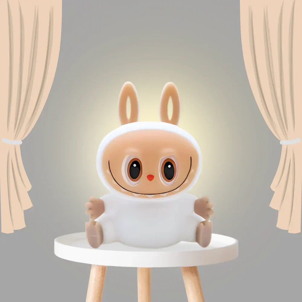 Cozy Night Light with Plush Animal Design